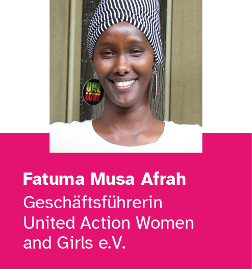 Porträt von Fatuma Musa Afrah
