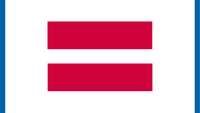 Symbol für Gleichheit: zwei horizontale Balken Gleichheitszeichen
